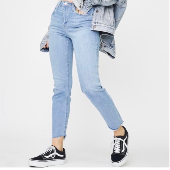 Levi’s 724 high rise straight crop - Picture 4 of 8